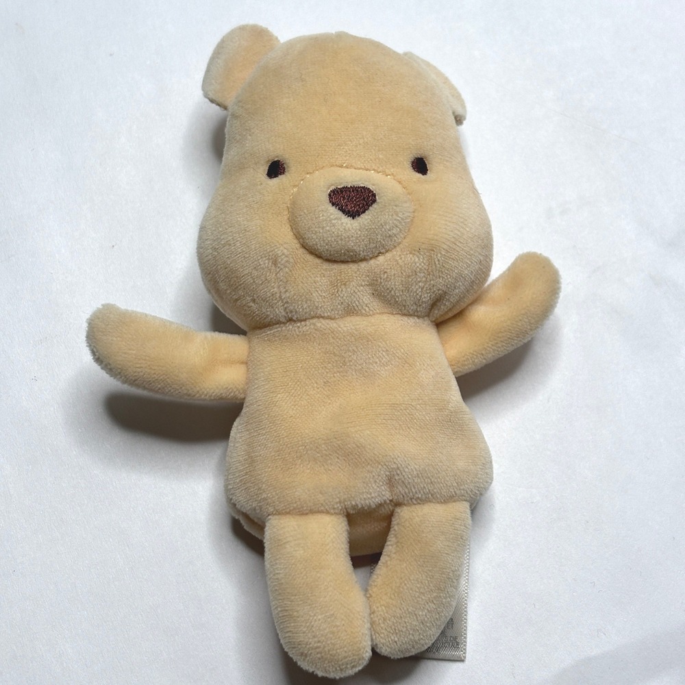 Disney Baby Winnie the Pooh Classic Mini‎ 5.5" Plush Crinkle Toy 2023 Cute Lovey